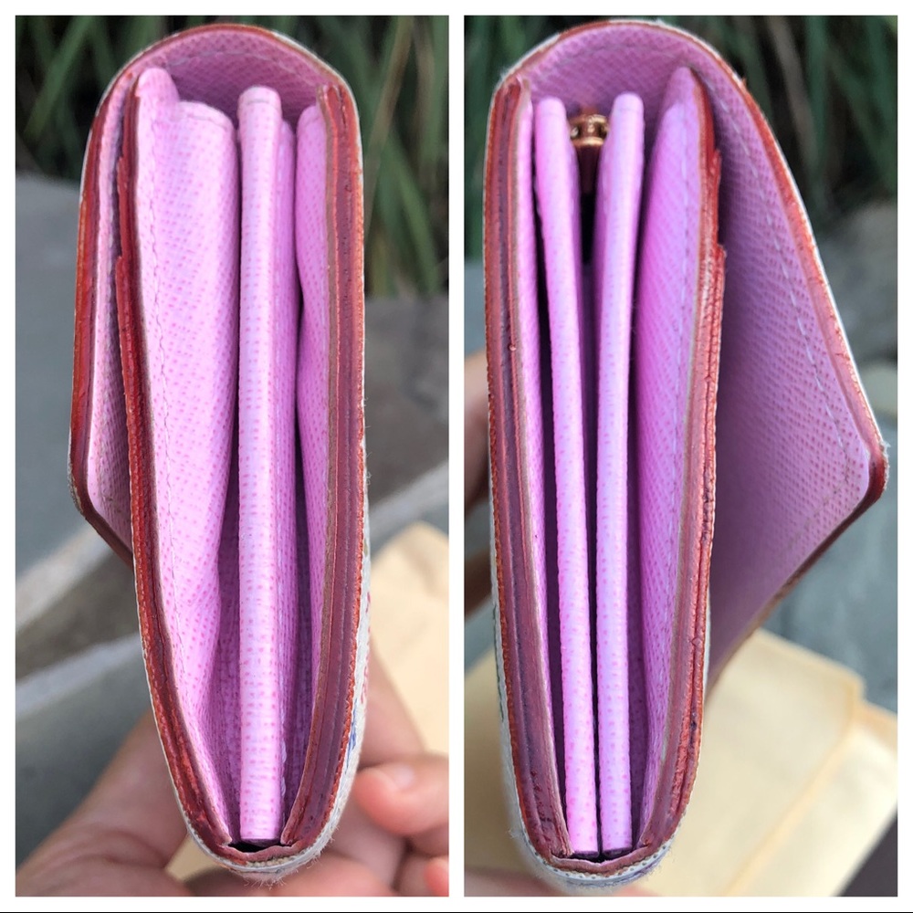 🚫SOLD LV Sarah Multicolor Wallet •W/DUSTBAG & BOX - Picture 7 of 16